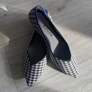 Rothy’s The Point flats, Picnic pattern, size 8.5